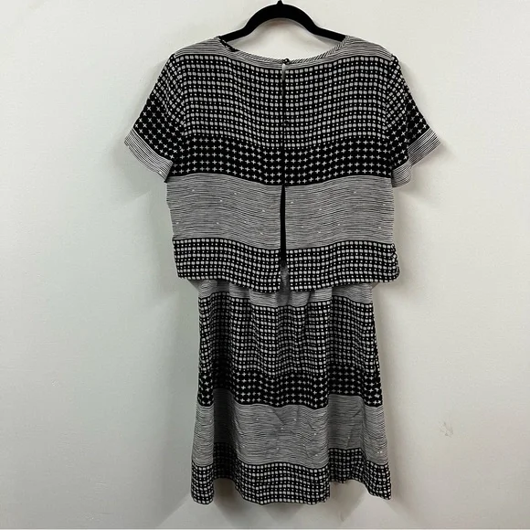 Madewell Twopiece Silk Dress in Hashtag Stripe - Picture 9 of 14